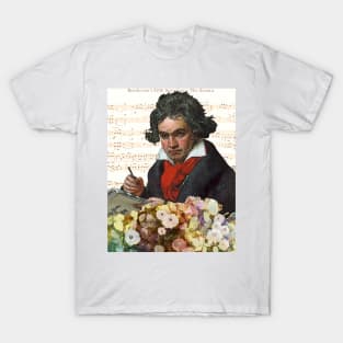 Ludwig von Beethoven Grunged III T-Shirt